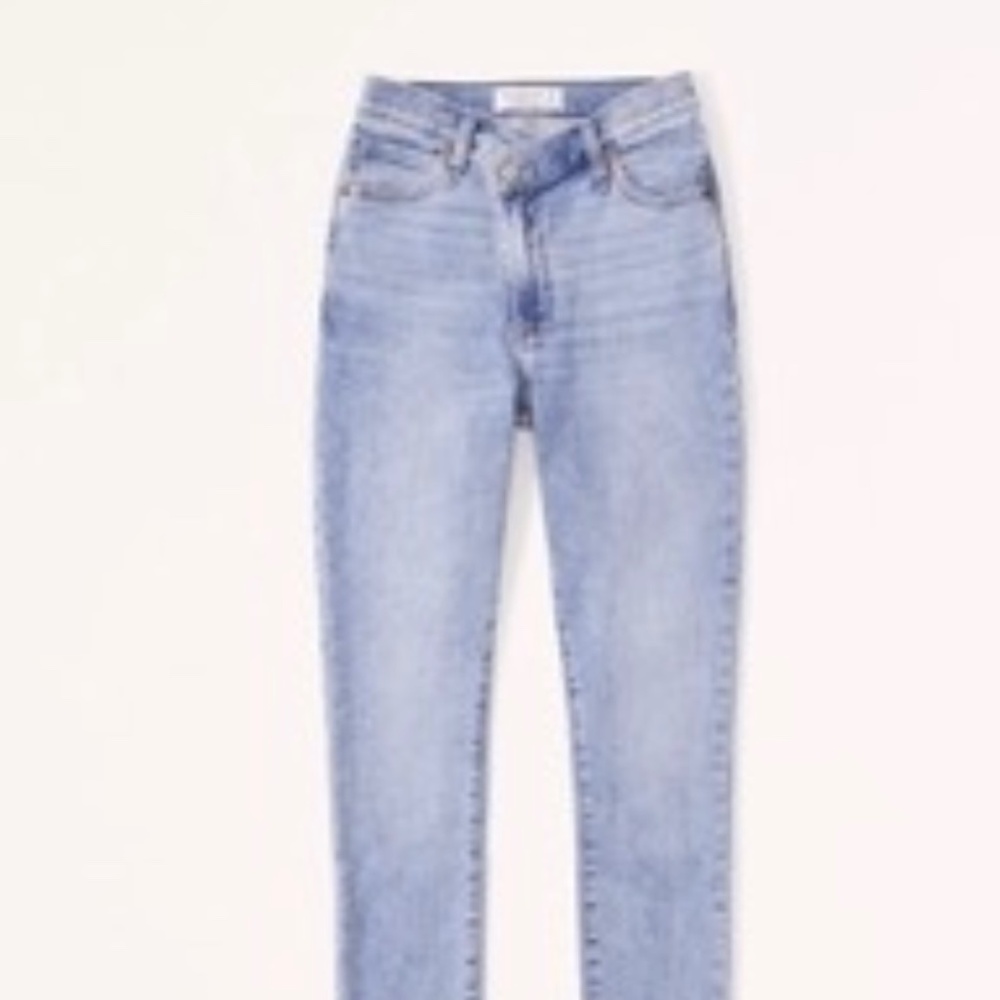 Abercrombie Women's High Rise Super Skinny Ankle Jean